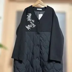 新品未使用＆タグ付き イズスカラー 刺繍 アウター