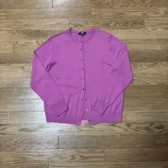 ユニクロ　メリノクルーネック　カーディガン