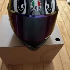AGV 新型K3対応 シールドレンズ 替換用 レインボースモーク