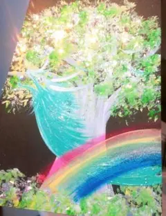 専用ページご購入できません開運絵画　☆生命樹☆成長☆