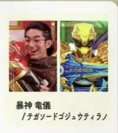 ゴジュウジャーポストカードコレクション　暴神竜儀