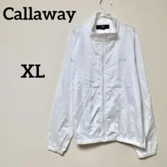 Callaway X SERIES ナイロンジャケット 白 LL