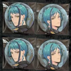 ツイステ ブレイジングジュエル ジェイド フロイド 缶バッジ