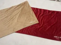 COMME CA ISM フリースブランケット ２色セット