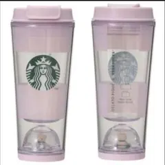 gelato pique ベアスノードームボーダータンブラー ソフトピンク