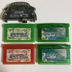 ポケモン　ゲームボーイアドバンス　 リーフグリーン　ファイアレッド　エメラルド
