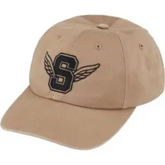 新品 タン Supreme 25SS Wings Logo 6-Panel