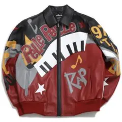 pellepelle オールレザースタジャン ジャケット スタッズ ハラコ pellepelle オールレザースタジャン ジャケット スタッズ ハラコ