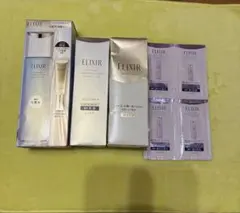 ELIXIR エイジングケア 化粧水 乳液 コットン サンプルセットのサムネイル