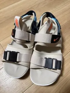 NIKE スポーツサンダル ベージュ系 25cm