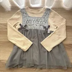 チュールトップス トップス