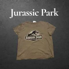 JURASSIC PARK 公式ムービーTシャツ フェードオリーブ 映画Y2Kのサムネイル