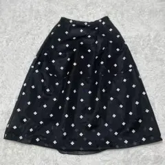極美品！サリースコット！総刺繍！ダイアカット！ロングスカート