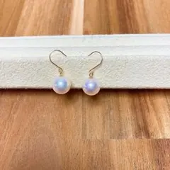 【新品・百貨店商品／総本店】1957出た！ブルーピンク天女級PTアコヤ真珠ピアス 2026年最新】オーロラ天女 ピアスの人気アイテム - メルカリ