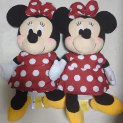 最終値下げ　新品　タグ付き　BIG　ミニーマウス ぬいぐるみ 2体セット