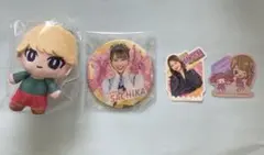 仮面ライダーガヴ　甘根幸果　ぬいぐるみ　缶バッジ　ステッカー　4点セット