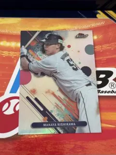 topps NPB FINEST リフラクター　西川愛也