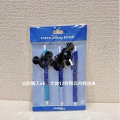 ミッキー ボールペン ブラック ディズニー カチューシャ キーホルダー