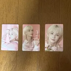 &honey with JEONGHAN フォトカード3枚セットセブチジョンハン - メルカリ