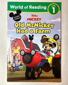 ミッキー ディズニー 英語絵本 Old McMickey Level1
