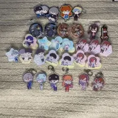 エヴァンゲリオン 缶バッジ アクリルキーホルダー ラバーマスコット