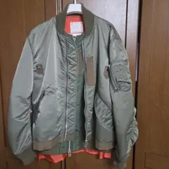 2 新品 22AW kolor カラー MA-1 ボンバージャケット カーキ - メルカリ