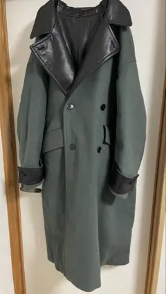 HARE ハレ リバーシブルコート フェイクレザー S