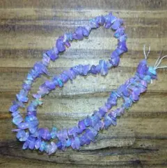 エチオピア産プレシャスオパール　チップ（パープル）d