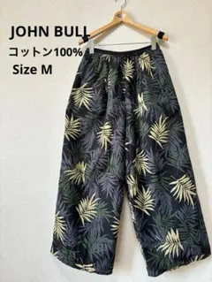 JOHN BULLボタニカルパンツM ワイド イージーパンツ/個性派パンツのサムネイル