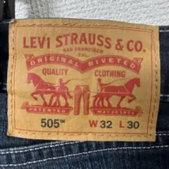 メキシコ製 505 w32 リーバイス デニム