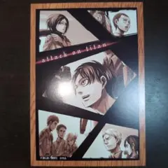 進撃の巨人 attack on titan イラストカード