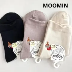 【MM36】ムーミン リトルミイ ワンポイント刺繍 靴下 ソックス 3足のサムネイル