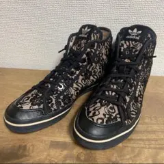 adidasアディダスHONEY MID LUX Wレ―スシューズ/23.5cm
