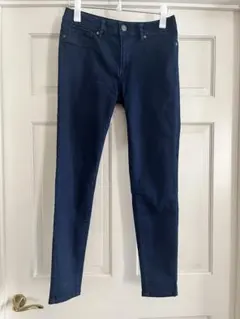 スキニーデニム ダークブルー YMI JEANS USA XL