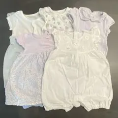 アカチャンホンポ GU 5点セット 半袖 70 まとめ売り