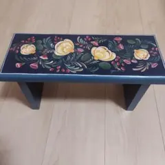 トールペイント ローテーブル 花柄 花台 アウトレット特価品 - メルカリ
