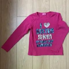 SISTER JENNI ピンク 長袖カットソー