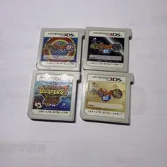 妖怪ウォッチ 3DSソフト4本セット 妖怪ウォッチ 3DS ソフト 4本セット - メルカリ