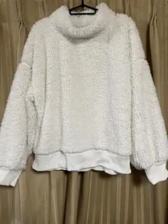 GAP フリーススウェット L ホワイト