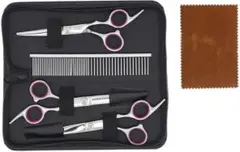 【未使用品】ペットトリミング ペット用シザー 犬猫トリミングシザー 3点セット