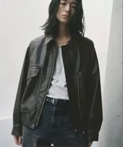 【WYM】ARTIFICIAL GRAINFLIGHT BLOUSON Mサイズのサムネイル