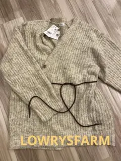 LOWRYSFARM カーディガン 新品未使用