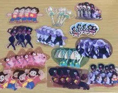 スティーブンユニバース ケース付き フレークステッカー シール