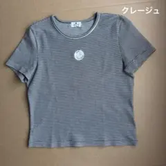 courreges 半袖カットソー ネイビーのサムネイル