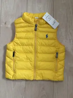 Ralph Lauren ダウンベスト 18M イエロー