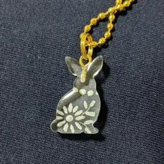 レジンキーホルダー☆うさぎ