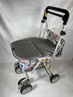 シルバーカー ヘルスバッグ　わくわくショッピング・タントN　グレー シルバーカー ヘルスバッグ わくわくタントN 象印ベビー