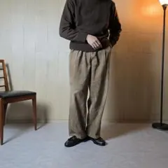 90sCraft&barrowクラフトバローツータックコーデュロイパンツコーズ