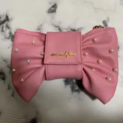 Maison de FLEUR メゾンドフルール　ポーチ　リボン型ポーチ