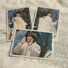 なにわ男子　藤原丈一郎　公式写真　3枚セット